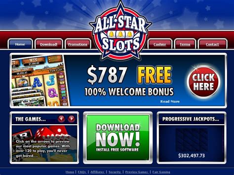 All star slots casino login