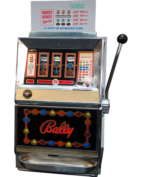 Bally em máquina de fenda de peças