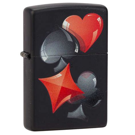 Briquet zippo poker