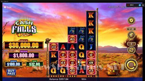 Cash Falls Outback Fortune NetBet