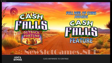 Cash Falls Outback Fortune betsul