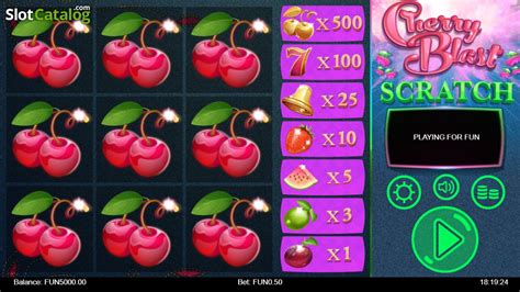 Cherry Blast Scratch PokerStars