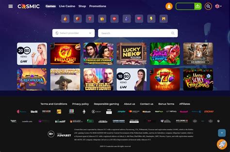 Cosmicslot casino Peru