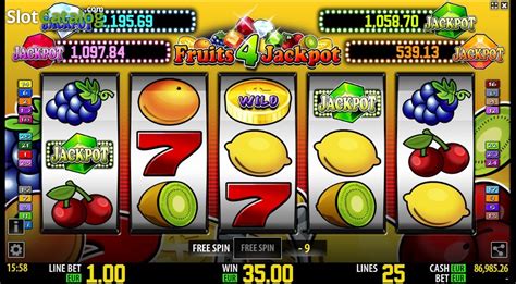 Fruits 4 Jackpot Bodog