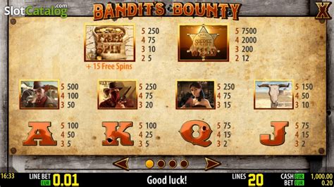 Jogar Bandit S Bounty no modo demo