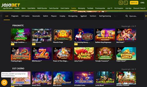 Jojobet casino login