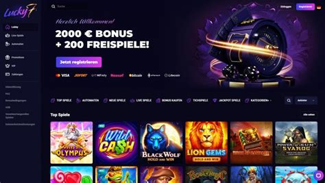 Lucky7even casino bonus