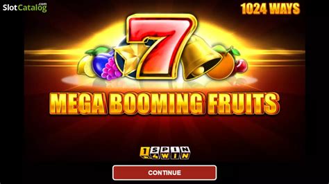 Mega Booming Fruits Novibet