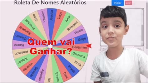 Nome aleatório seletor de roleta