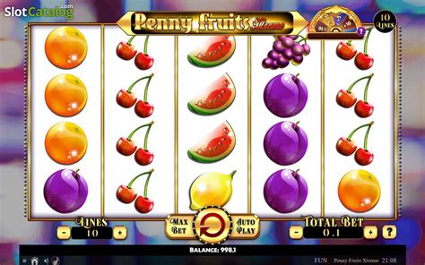 Penny Fruits Extreme Slot Grátis