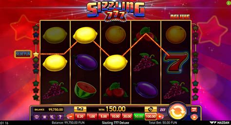 Play Sizzling 777 slot