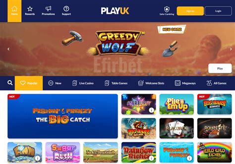 Playuk casino aplicação