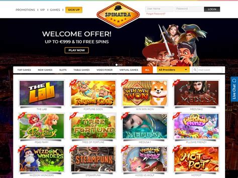 Spinatra casino online