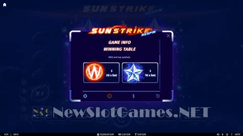 Sunstrike Respin PokerStars