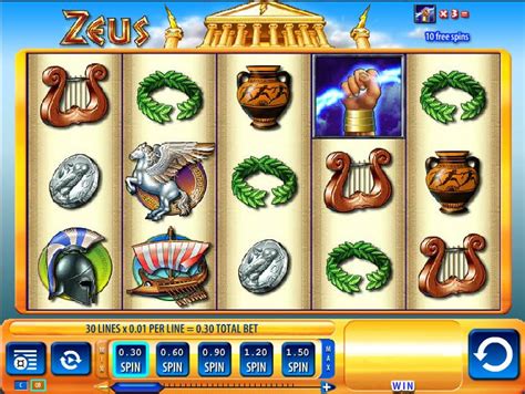 Zeus máquina de slots grátis